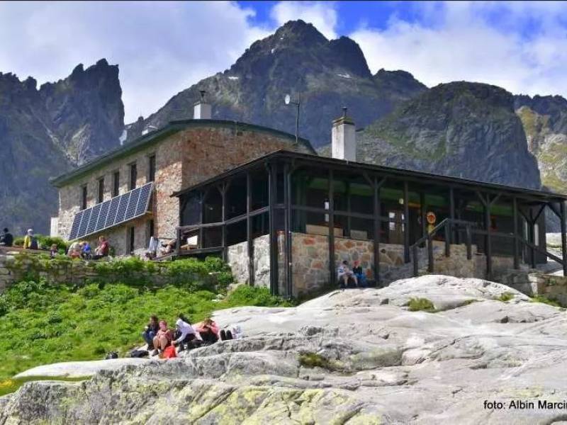 Schronisko Tery'ego najwyżej położonym schroniskiem w Tatrach czynnym przez cały rok